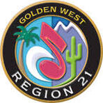 Golden West Region 21 Sweet Adelines International Badge